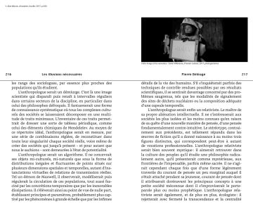 Écrire avec et sans