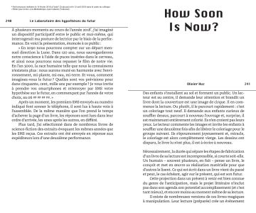 Écrire avec et sans