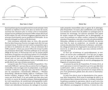 Écrire avec et sans