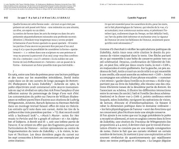 Écrire avec et sans