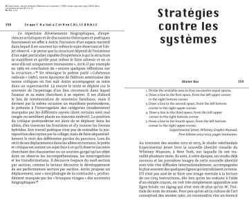 Écrire avec et sans