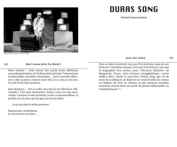 Écrire avec et sans