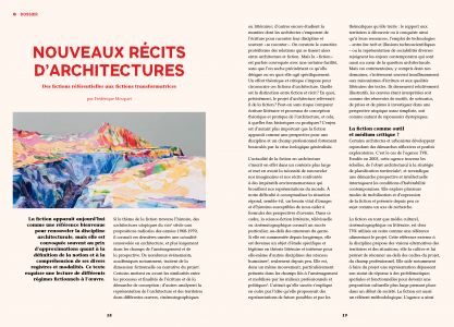 Exercice(s) d'architecture