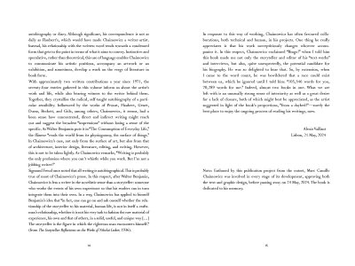 Writings and Interviews