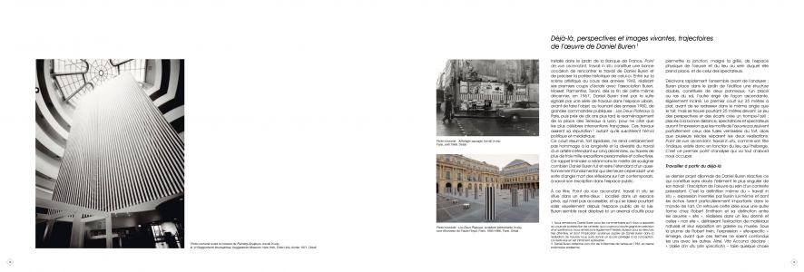 Point de vue ascendant, travail in situ