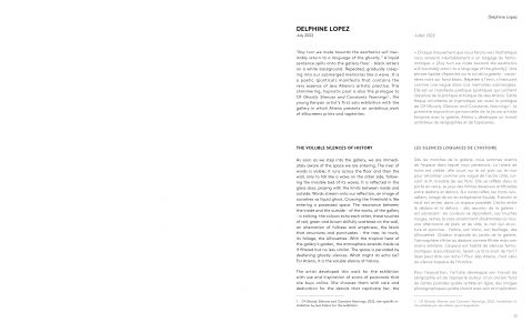 Of Ghostly Silences and Constant Yearnings