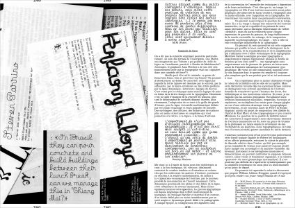 Faire – Regarder le graphisme