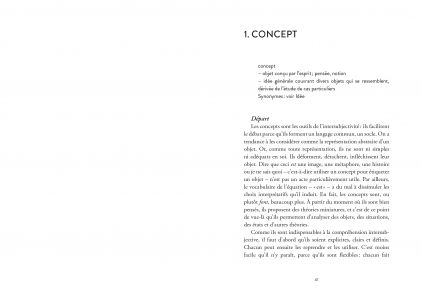 Concepts itinérants