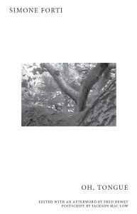 Simone Forti - Oh, Tongue