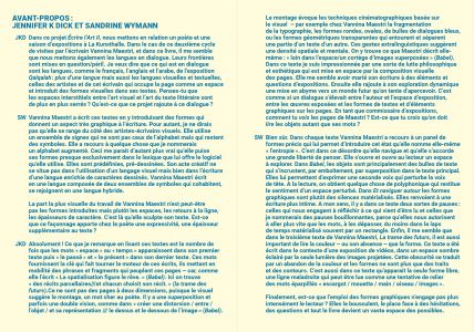 Une suite d'images et d'effacements