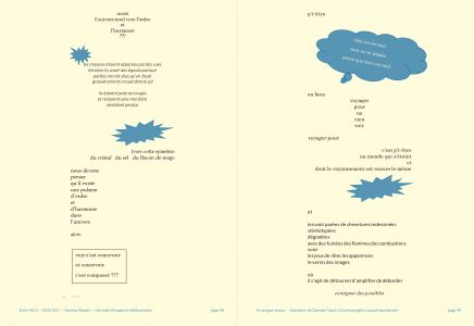 Une suite d'images et d'effacements