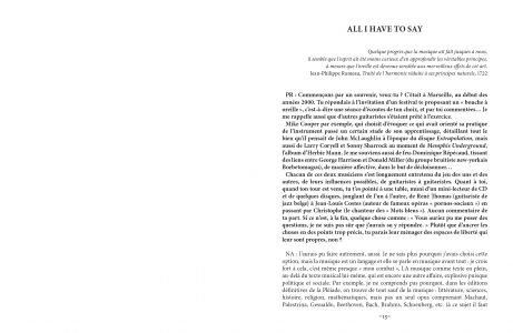 Guitare Conversation