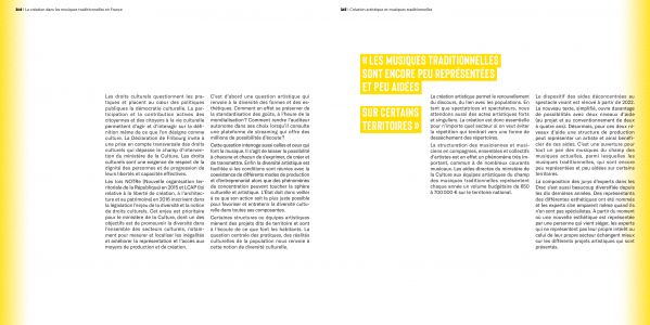 La création dans les musiques traditionnelles en France