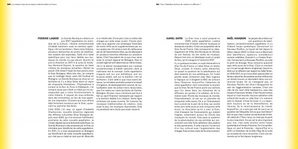 La création dans les musiques traditionnelles en France