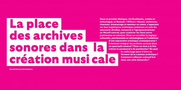 La création dans les musiques traditionnelles en France