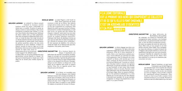 La création dans les musiques traditionnelles en France