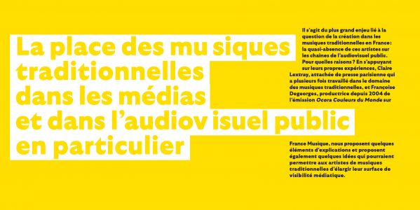 La création dans les musiques traditionnelles en France