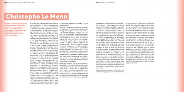 La création dans les musiques traditionnelles en France