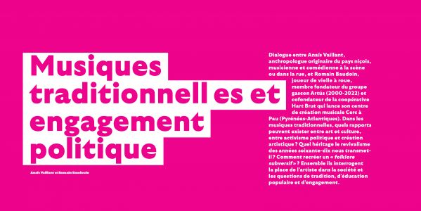 La création dans les musiques traditionnelles en France