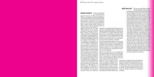 La création dans les musiques traditionnelles en France