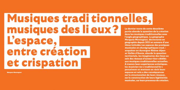 La création dans les musiques traditionnelles en France