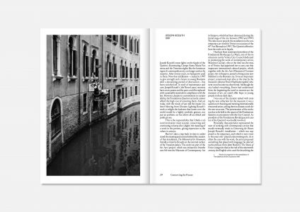 Conserving the future