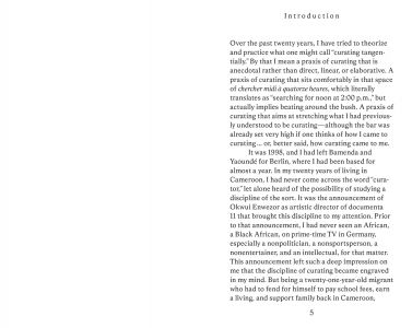 Pidginization as Curatorial Method