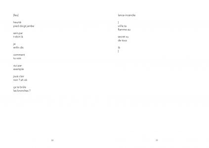 La langue du garçon