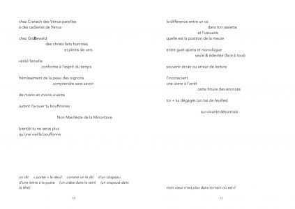 Une femme morte n'écrit pas