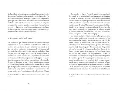 Des abolitionnismes culturels, 2021, 2023