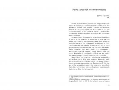 À la recherche de Pierre Schaeffer