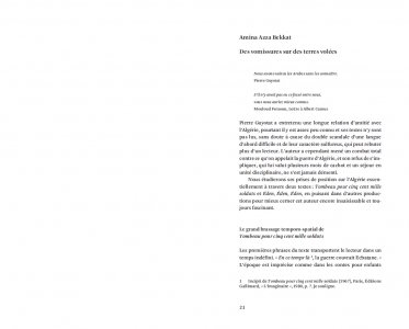 Pierre Guyotat et l'Algérie