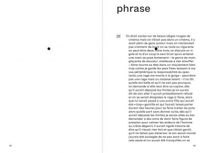 Voilà ce que mes yeux voient