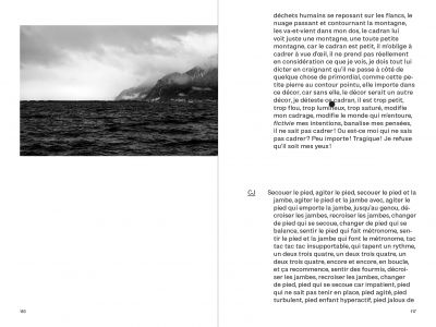 Voilà ce que mes yeux voient