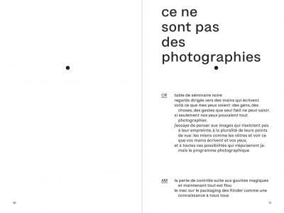 Voilà ce que mes yeux voient