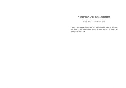Vivre dans leurs têtes