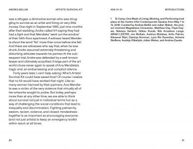 Artists' Survival Kit