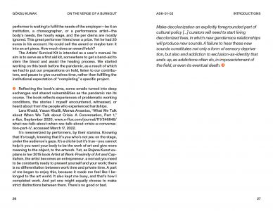 Artists' Survival Kit