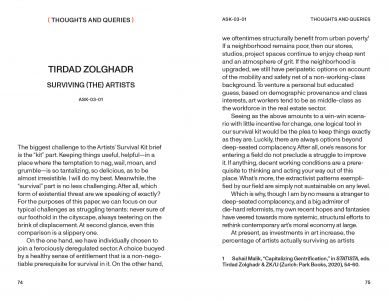 Artists' Survival Kit