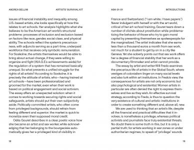 Artists' Survival Kit