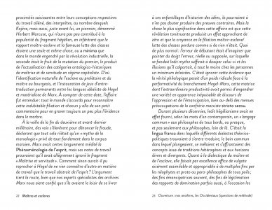 Maîtres et esclaves