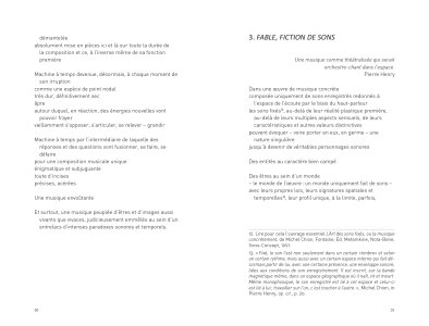 En cheminant avec La Noire à soixante, une composition de musique concrète de Pierre Henry