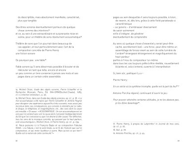 En cheminant avec La Noire à soixante, une composition de musique concrète de Pierre Henry