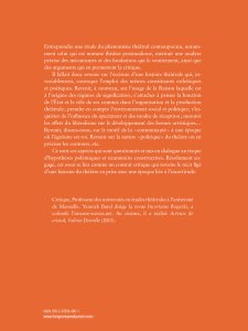 Le Gai Théâtre – Pour un théâtre de la contre-addiction