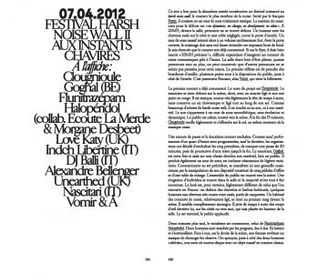 Chroniques du bruit (livre + CD)