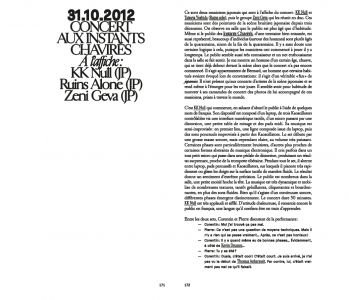 Chroniques du bruit (livre + CD)