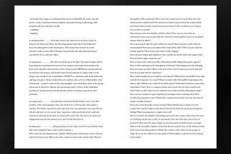 A sound has no legs to stand on