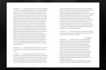 A sound has no legs to stand on