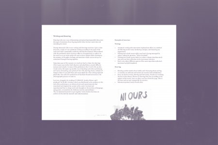 A choreographic lesson for the faint of Heart and poets of the here the now the yet to come