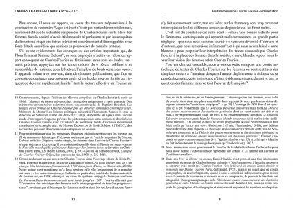 Cahiers Charles Fourier